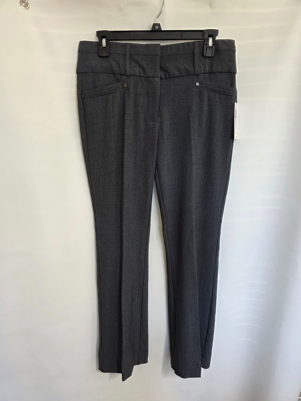 Candie's Marilyn Fit Boot Cut Mid-rise Junior Gray Dress Pants Size 9